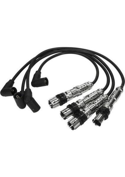 4pcs 03F905409C 8mm Vw Golf Beetle Için Kontak Touran Polo Skoda Yedi Octavia 1 2t Basınç Sönümleme Ateşleme Hattı Kablosu (Yurt Dışından)