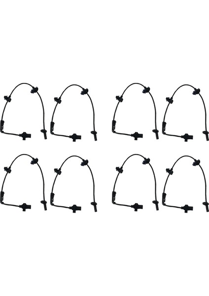 8pcs Ön / Sol Abs Tekerlek Hız Sensörü 2006-2011 Için Uygun Honda Civic 57450-SNA-003 57455-SNA-003 (Yurt Dışından)