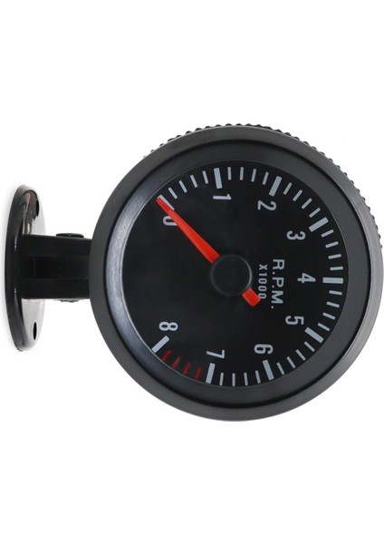 2inch 52MM Araba Metre Takometre Rpm Göstergesi 0-8000RPM 1-8 Silindirler Için Analog Siyah Kasa Benzinli Araba (Yurt Dışından) fiyatları