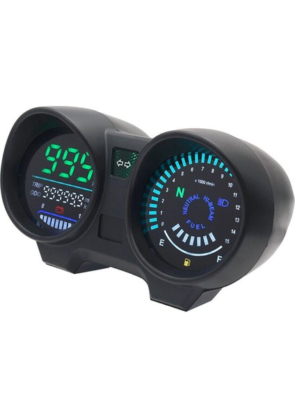 Motosiklet Speedometre Dijital LED Panel Takometresi Brezilyalı Titan 150 Honda CG150 FAN150 2010 2012 Beyaz (Yurt Dışından) fırsatları
