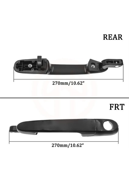 Hyundai Accent 2006-2011 82650-1E050 Için Sol Dış Dış Dış Kapı Kolu (Yurt Dışından) fiyatları
