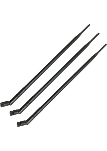 3pcs 9dbı Rp-Sma Çift Bant 2 4ghz 5ghz Yüksek Kazançlı Wifi Yönlendirici Kablosuz Yatırma Anten (Yurt Dışından)