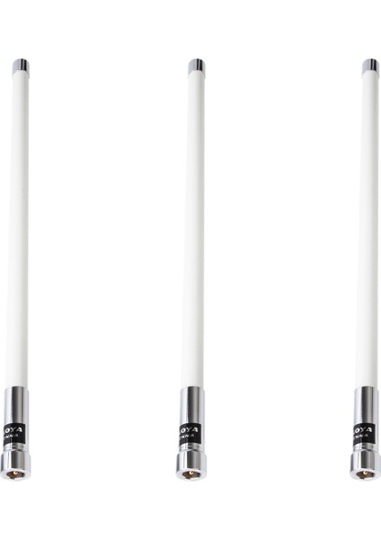 3x NL550 136-174/400-470MHZ Vhf Uhf Çift Bant Fiberglas Anten (Yurt Dışından)