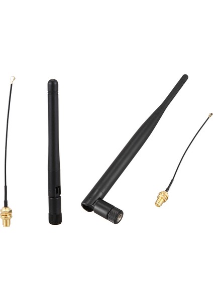 2 Set 900-1800MHZ Anten Gsm Rp-Sma Fiş Kauçuk Su Geçirmez Lorawan Anten + Ipx-Sma Kablo Uzatma 3dbı ve 5dbı (Yurt Dışından)