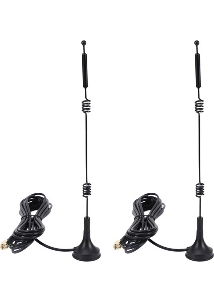 2x 9dbi Sma Erkek 2 4ghz 5ghz Yüksek Kazançlı Wifi Yönlendirici Anten Kablosuz Ip Kamera (Yurt Dışından)