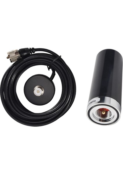 2x Oppxun Mini Çift Bant Vhf Uhf HH-N2RS Anteni Manyetik Montajlı 5m RG316 Kablo Araç Araç Için Kablo Mobil Radyo Qyt Tyt (Yurt Dışından) modelleri