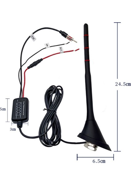 Araba Dab+Gps+Fm Anten Bluetooth Modülatörlü Aktif Radyo Anteni Su Geçirmez Toz Geçirmez Evrensel Anten (Yurt Dışından) indirimleri
