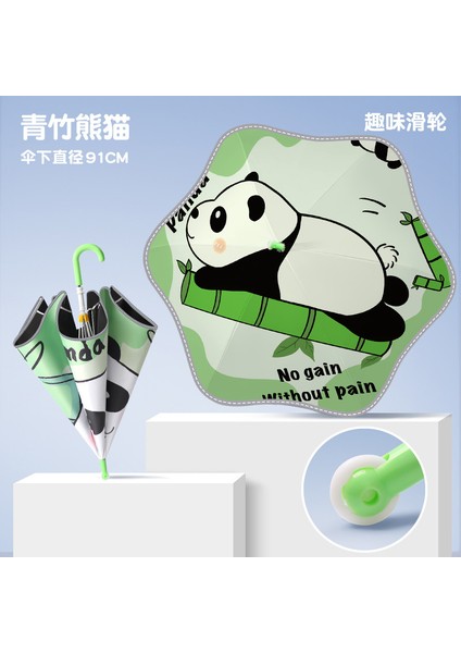 Öğrenci Karikatürü Kalınlaştırılmış Şemsiye (Yurt Dışından)