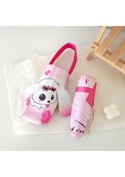 Karikatür Sevimli Öğrenci Şemsiyesi (Yurt Dışından)