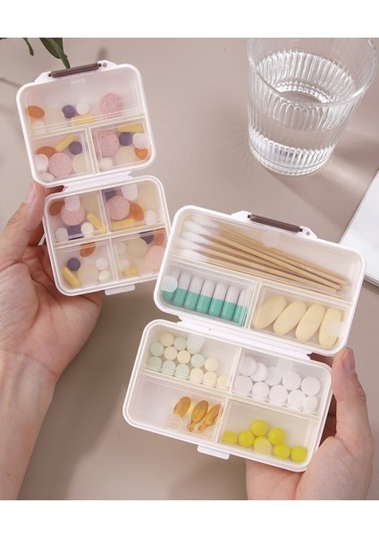 Taşınabilir Hap Kutusu - Mühürlü Hap Kutusu - Bir Iş Gezisinde Yanınızda Yedi Günlük Bir Saklama Hapı Kutusu Taşıyın (Yurt Dışından) fiyatları