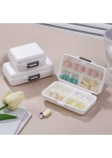 Taşınabilir Hap Kutusu - Mühürlü Hap Kutusu - Bir Iş Gezisinde Yanınızda Yedi Günlük Bir Saklama Hapı Kutusu Taşıyın (Yurt Dışından) fırsatları