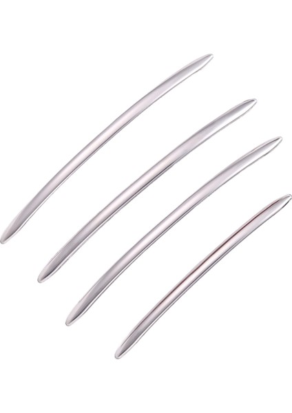 4pcs Krom Paslanmaz Çelik Dış Kapı Kolu Kalıplama Kapağı Kapak Dış Kapılar Bmw 5 Serisi F10 F18 (Yurt Dışından) modelleri