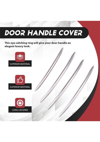 4pcs Krom Paslanmaz Çelik Dış Kapı Kolu Kalıplama Kapağı Kapak Dış Kapılar Bmw 5 Serisi F10 F18 (Yurt Dışından) indirimleri