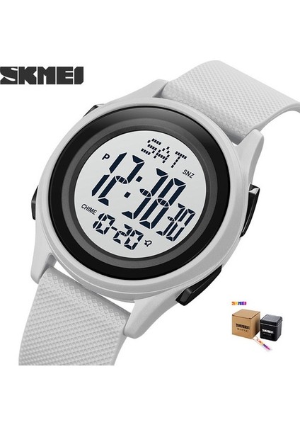 Açık Spor Izle Erkekler Çok Fonksiyonlu Saatler Çalar Saat Chrono Su Geçirmez Dijital Saat (Yurt Dışından)