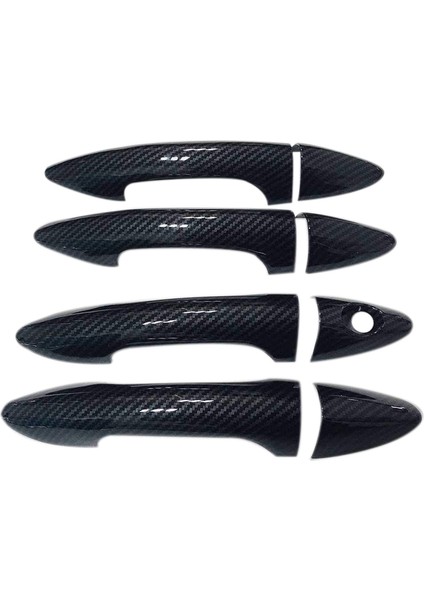 Hyundai Solaris Verna 2012 2012 2013 2014 2015 Için Araba Dış Kapı Kolu Kapak Kaplama (Yurt Dışından)