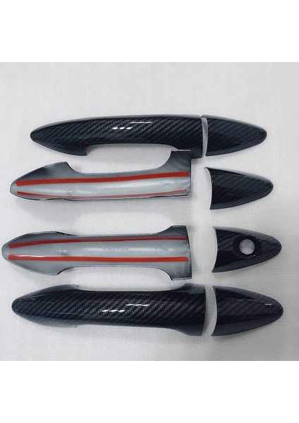 Hyundai Solaris Verna 2012 2012 2013 2014 2015 Için Araba Dış Kapı Kolu Kapak Kaplama (Yurt Dışından) fırsatları