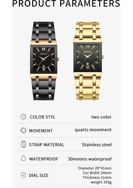 Erkek Saati - Quartz Su Geçirmez Saat (Yurt Dışından) modelleri