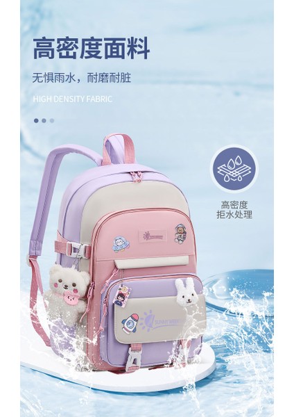 Ilkokul Öğrencileri Prenses Okul Çantası Su Geçirmez Sevimli Karikatür Çocuk Okul Çantası Kadın (Yurt Dışından) fırsatları