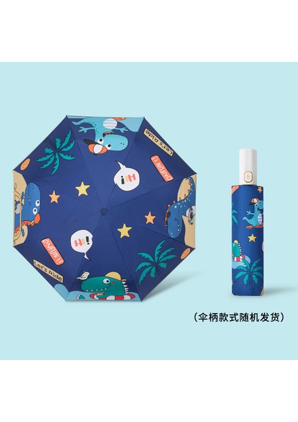 Öğrenci Karikatürü Kalınlaştırılmış Şemsiye (Yurt Dışından)