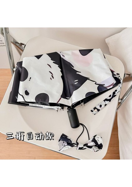 Karikatür Sevimli Öğrenci Şemsiyesi (Yurt Dışından)