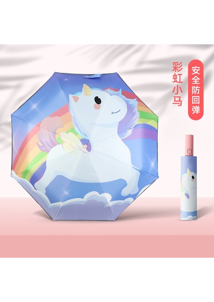 Öğrenci Karikatürü Kalınlaştırılmış Şemsiye (Yurt Dışından)