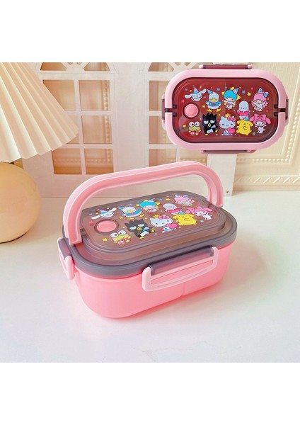 1000ML Büyük Kapasiteli Taşınabilir Öğle Yemeği Kutusu (Yurt Dışından)