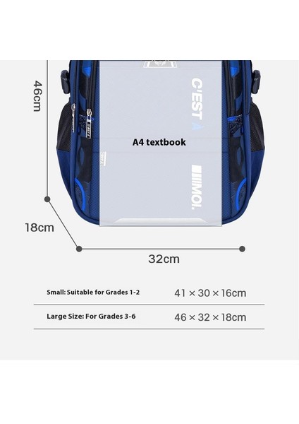 Yeni Erkek Okul Çantası Ilkokul Öğrencileri 3-6-9 Sınıflar Büyük Çocuk Ortaokul Lise Öğrencileri Büyük Kapasiteli Sırt Çantaları (Yurt Dışından) fiyatları