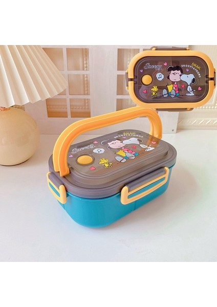 1000ML Büyük Kapasiteli Taşınabilir Öğle Yemeği Kutusu (Yurt Dışından)