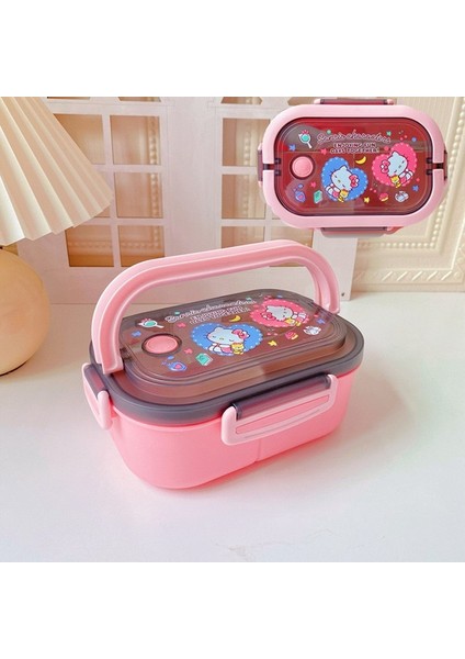 1000ML Büyük Kapasiteli Taşınabilir Öğle Yemeği Kutusu (Yurt Dışından)