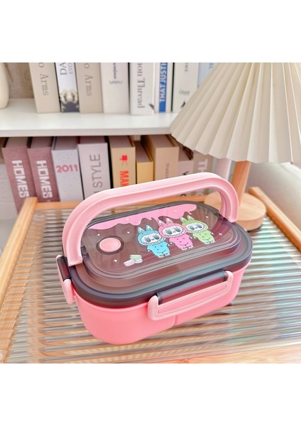 1000ML Büyük Kapasiteli Taşınabilir Öğle Yemeği Kutusu (Yurt Dışından)