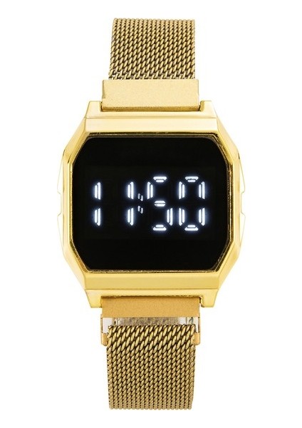 Gül Altın Saat Çok Fonksiyonlu Dijital Saat Relojes Sport 3ATM Aydınlık Fonksiyonlu Su Geçirmez Dijital Kol Saati (Yurt Dışından)