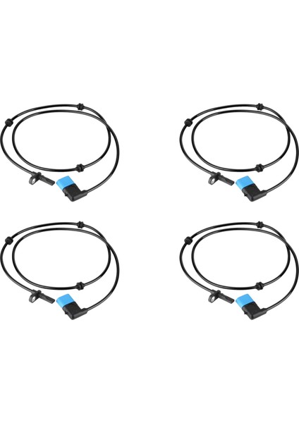 Mercedes-Benz Için 4x Arka Tekerlek Hız Sensörü Motor Hız Sensörü 2469059402 A24690594 (Yurt Dışından)