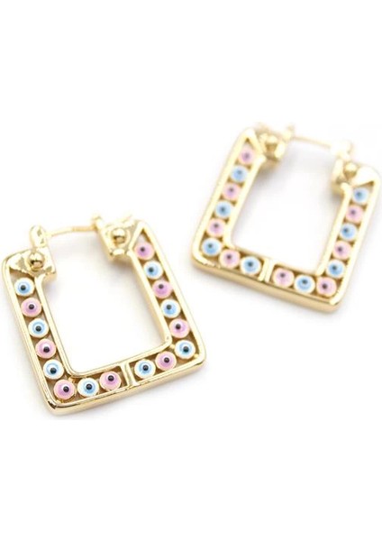 Kare Nazar Küpe - Altın fiyatları