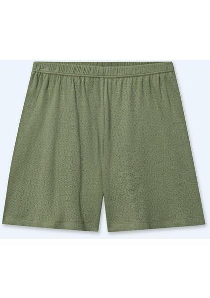 Kadın Pamuklu Pijama Takımı Yeşil Renk fiyatları