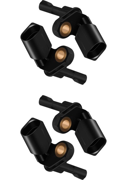 4pc Abs Tekerlek Hız Sensörü Arka Sol ve Sağ WHT003858 WHT003859 -Audi A3 Tt Golf Jetta Passat Tiguan Koltuğu Skoda (Yurt Dışından)