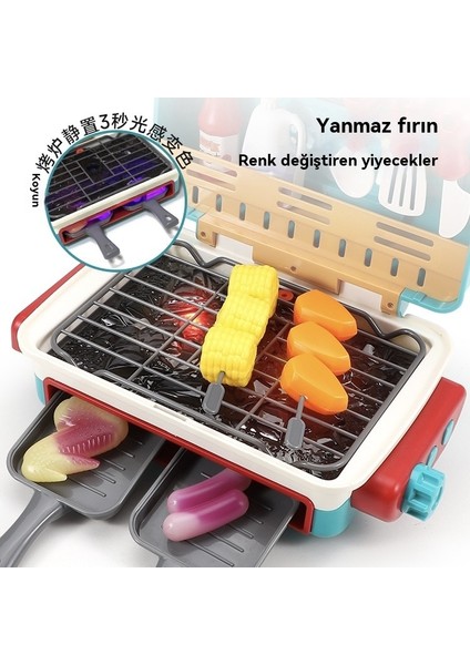 Çocuk Barbekü Mutfak Eşyaları Seti Eğitici (Yurt Dışından) modelleri