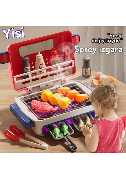 Çocuk Barbekü Mutfak Eşyaları Seti Eğitici (Yurt Dışından) fırsatları