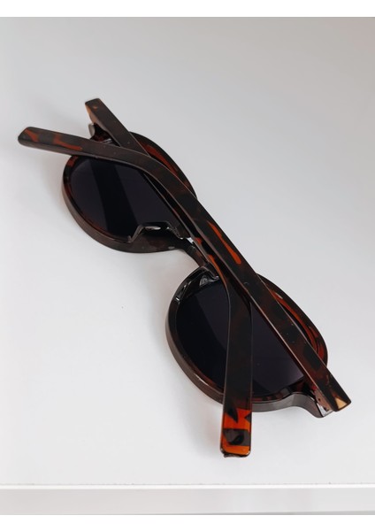 Oval kadın Güneş Gözlüğü Leopar UV400 Korumalı Cam fırsatları