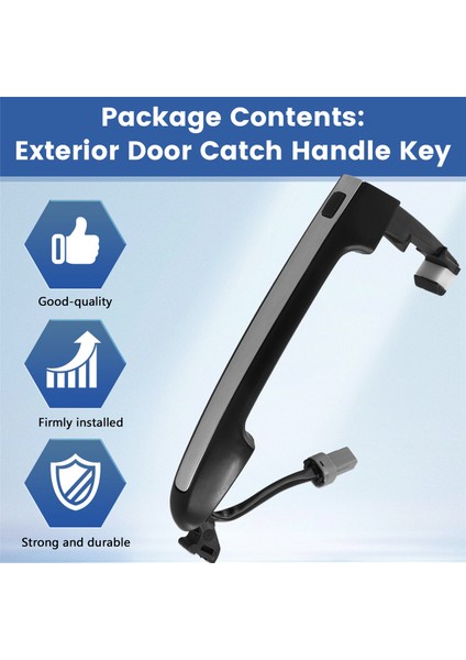 826513K800 Araba Dış Çekme Sökeği Ön Kapı Kromu Yakalama Soyu Hyundai Sonata Nf I45 2006-2011 A (Yurt Dışından) indirimleri