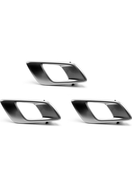 Ford Ranger 2012-2021 Everest 2015-2021 Mazda BT50 2012-2019 Gümüş Gri Için 3x Sağ Araba Iç Kapı Iç Kolu (Yurt Dışından) fiyatları