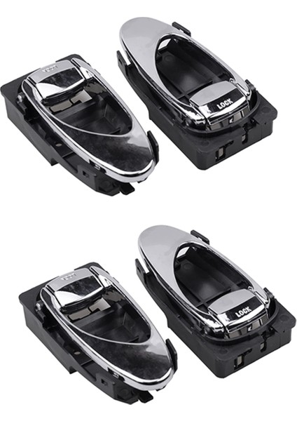 4pcs Daewoo Leganza Için Araç Iç Kapı Tutağı 1997 1998 1999 2000 2001 2002 Aksesuarlar (Yurt Dışından)