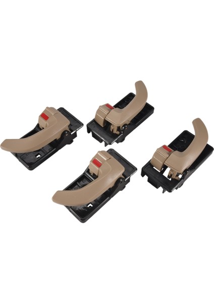 4pcs Araba Iç Kapı Kolu Solda Sola Kapı Kolu Değiştirme Seti Hyundai Tucson 2005-2009 Bej (Yurt Dışından) fiyatları