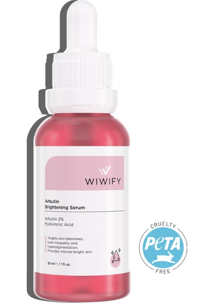 Leke Karşıtı, Cilt Tonu Eşitleyici, Aydınlatıcı Arbutin Serum (Arbutin 2% + Hyaluronic Acid)