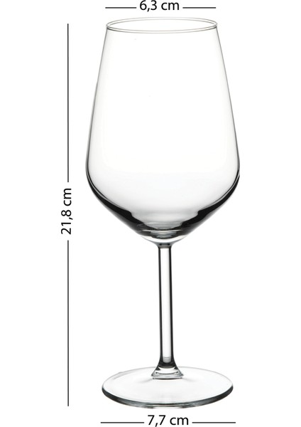 Jardin 4'lü Su Kadehi Seti 490 cc