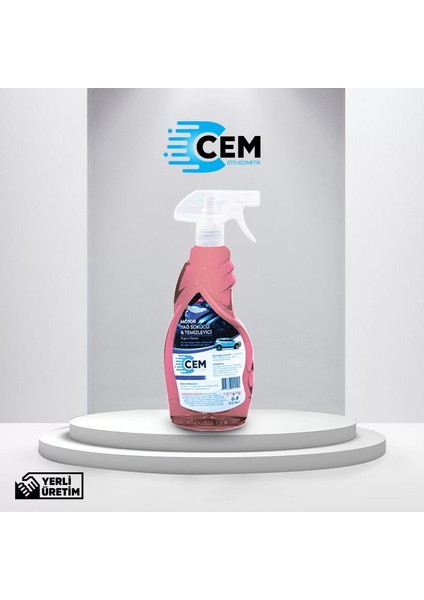 CEM CAR CARE Mega 6'Lı Oto Bakım Seti Yıkama Süngeri Hediyeli