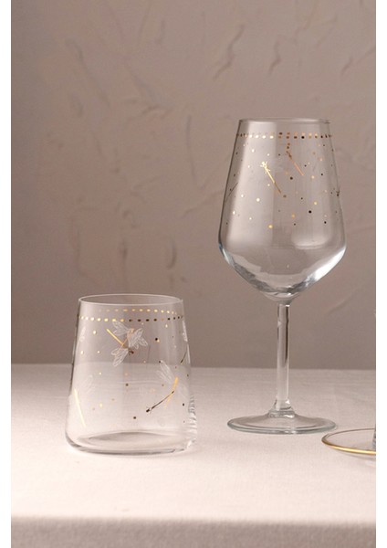 Dragonfly 4'lü Su Bardağı Seti 420 cc