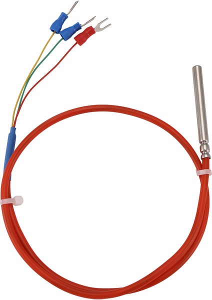 Sıcaklık Sensörü PT100 Su Geçirmez Tel Termal Direnç Silikon Tel Koruma Kablosu (Yurt Dışından) fiyatları