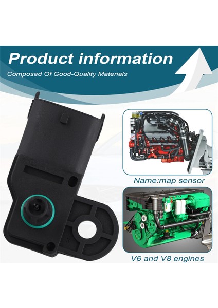 8M0087834 3859020 Mercruiser Volvo Penta 4.3 6.0 5.7 Gx Için Araba Haritası Sensörü (Yurt Dışından) indirimleri