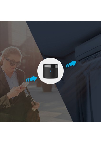 Broadlink Rm4 Mini Akıllı Ev Wifi Uzaktan Kumanda Temper Sensörü Hts2 RM4C Alexa Google Sensor Için Mini Ir Denetleyicisi (Yurt Dışından)