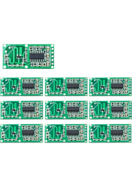 RCWL-0516 Mikrodalga Radar Hareket Sensörü Modülü Insan Vücudu Indüksiyon Akıllı Modül Çıkışı 3.3V 5-8m (Yurt Dışından)